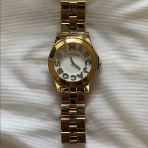 Marc Jacobs gold watch